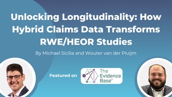 A blog post cover image with the title 'The Impact of Wealth and Race on GLP-1 Outcomes in Diabetes and Weight Loss.' It includes the author's name, Michael Sicilia, RWE Data Scientist, and the logo of The Evidence Base.